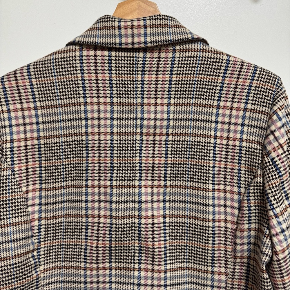 ModCloth Glen Plaid Double Breasted Blazer - Picture 8 of 14